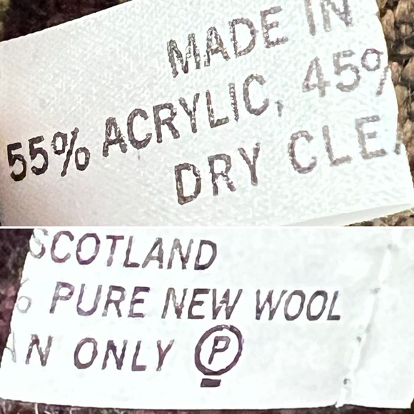 🏴󠁧󠁢󠁳󠁣󠁴󠁿Wool Blend Scarf by Calzeat Celtic Collection | Made in Scotland 15”x61” - Picture 15 of 17
